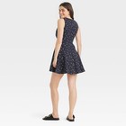 Women s Button-front Godet Mini A-line Dress - Universal Thread