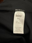 Halera Black Dance Pants Child Medium Mc Stretch Athletic Gymnastics Jazz