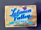 Set Of 10 Lebanon Valley Porter Beer Labels 12 Oz  Irtp - Lebanon  Pa