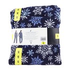 Nautica Women s Textured Stretch Microfleece 2-piece Pajamas Set  Navy  Small