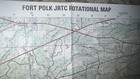 Us Military Topographic Map  Fort Polk La Jrtc Spec Ed 1 50k Used