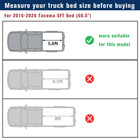 5ft Vinyl Soft Roll-up Tonneau Cover Truck Bed For 2016-2026 Toyota Tacoma