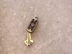 Vintage  14k  14kt White Gold  Locking Hook Clasp Pearl Necklace Rectangular