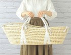 Baby Moses Basket Bassinet With Japanese Futon Comforter Duvet