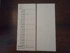 500 Time Punch Cards Standard Monday To Sunday