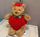 Nwt Jellycat Bartholomew Bear Strawberry Doll Toy Soft Toy Stuffed Plush Gifts