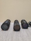 Mixed Lot Of 6 Camera Zoom Lenses Untested 
