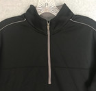 Nike Golf 1 4 Zip Sweater Men Medium Tour Performance Fleece Therma-fit Pullover