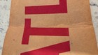 Vintage 1970-74 Atlanta Braves Pennant 12x30 Mlb Usa Full Size Felt