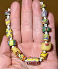Antique Venetian Assorted Millefiori Italian Murrine Cane Beads  African Trade