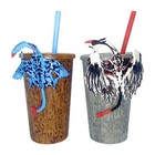 Avatar Fire And Ash Light Up Tumbler Cup With Topper Set Bedside Lamp Coffee Mug