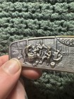 Vintage Made In Denmark Faux Tortoiseshell Hair Comb With Silver Plated Case