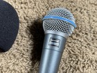 Shure Beta 58a Supercardioid Dynamic Vocal Microphone W  Foam Windscreen