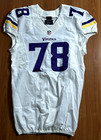 Nike Minnesota Vikings White 78 Authentic Nfl On Field Jersey 2014 Size 48