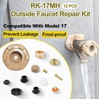 Rk-17mh Wall Hydrant Metal Handle Repair Kit Fit For Woodford Model 17 Faucets