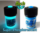 Glow-on Blue Glow Paint For Gun Sights  Fishing Lures  2 3 Ml  Vial  Bright 
