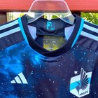 Adidas Minnesota United Fc Black Starry Night Authentic Jersey Brand New