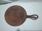 Antique Cast Iron 1800 s Gate Mark Wood Cook Stove Eye Griddle Short Handle