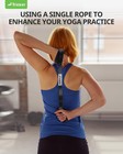 Trideer Stretching Strap With 10 Loops  Non-elastic Yoga   Physical Therapy