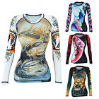 Koyes Fightwear Women s Mma Compression Rash Guard Bjj Wrestling Long Sleeve 