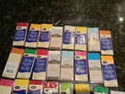 Large Sewing Lot With Many Sewing Materials Over 32 Packages And Sewing Box