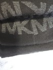 Michael Kors Mk Logo Scarf   Hat Beanie Gift Set Black grey Nwt  88