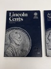 Whitman Lincoln Cents   Jefferson Nickels Coin Folder Lot Filled Albums Set