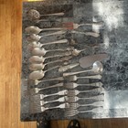 Mixed Silverware silver Plate Lote 27 Pices