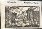 Winemaker Wine Grape Vine Gr  ll Michal 1722-1798 Poland Vignette1770 Warsaw