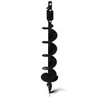 Earthquake 8-inch Earth Auger Bit  Fishtail Point  Flex-coil Technology  Ea8f