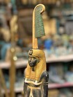 Egyptian Antiquities A Rare Authentic Pharaonic Statue Egyptian Goddess Maat Bc