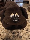 Vintage Pound Puppy Plush Dark Brown 1985 Large 17 