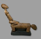 A  Dogon Nommo Ancestor On Horseback Sculpture