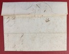 France  1825  Stampless Cover folded Letter  Sent From Le Harve To Nantes France