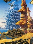 Yes  Anderson Bruford Wakeman Howe Poster  New Old Stock  Original 1989 Vintage 