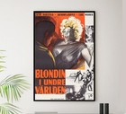 The Challenge 1960 - Jayne Mansfield - Sweden - Classic Movie Poster
