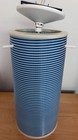 Vintage Mcm Blue Rotoflex Hanging Light Swag Mid Century Modern Lighting 60s F