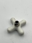 Antique Porcelain Cold Water Handle Knob White For Bathroom Sink Faucet