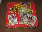 1982 Donruss Empty Display Wax Box With  500  Original Exmt nm Cards