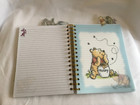 Disney Winnie The Pooh Tab Journal Spiral Bound Characters Tree Scene Book New