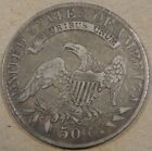 1829 Capped Bust Half F-vf