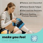 Ice Pack For Knee Pain Relief  Ice Pack For Injuries Reusable With Adjustable   