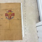 Original Wwii Us Navy Hospital Corps Hand Painted Medical Canvas Banner 42x26