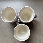 Vintage Wilton Armetale Rwp Pewter Plough Tavern Mugs Ceramic Inserts Set Of 4