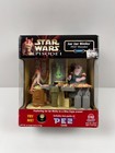Jar Jar Binks In Mos Espa Scene Pez Hander Action Figure  4665 Ep 1 Hasbro 1999