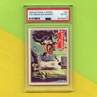 Original 1966 Topps Batman A Series Red Bat Psa 6 Trading Card  3a