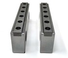 6  Cnc Milling Vise Hard Jaws Steel Serrated Grip W  Replaceable 0 100  Teeth