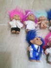 Vintage 90s Lot Of 8 Russ Berrie Troll Dolls Jewish Rabbi Various Rare