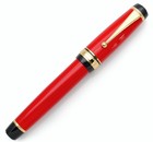 Luxury Metal Fountain Pen Set  Medium Nib 0 7mm  Ink Refill Converter   5 Cartri