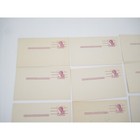 Lot Of 12 Vtg Prepaid 4 Cent President Lincoln Blank unused Postcard  g1 